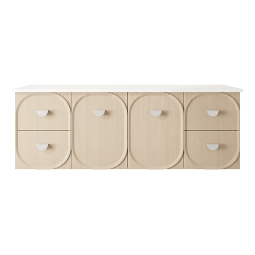 Port 1500mm Wall Hung Double Vanity