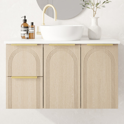 Arco 900mm Wall Hung Single Vanity