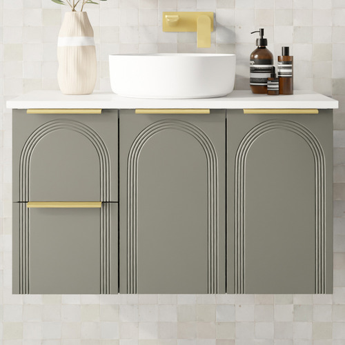 Arco 900mm Wall Hung Single Vanity