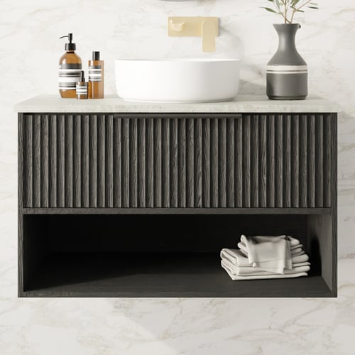 Merewether 900mm Wall Hung Single Vanity