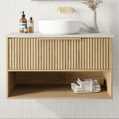 Merewether 900mm Wall Hung Single Vanity
