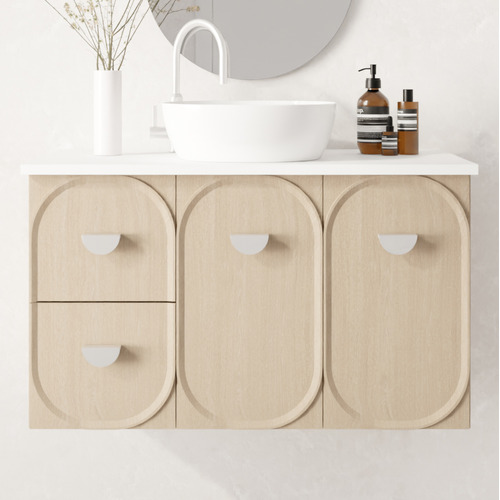 Port 900mm Wall Hung Single Vanity