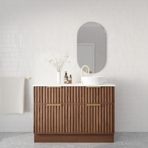 Salamander 1200mm Freestanding Single Vanity with Solid Surface Countertop