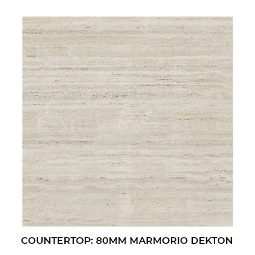 Chelsea 750mm Matte White Wall Hung Single Vanity with Stone Countertop