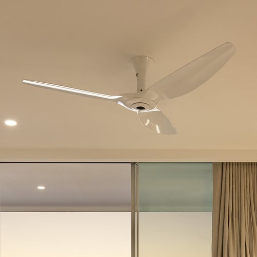 152 White Haiku I Low Profile Mount DC Ceiling Fan