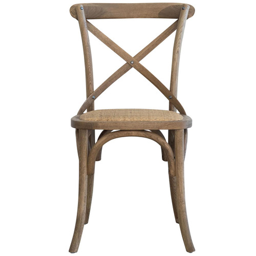 Desma Crossback Rattan Dining Chair