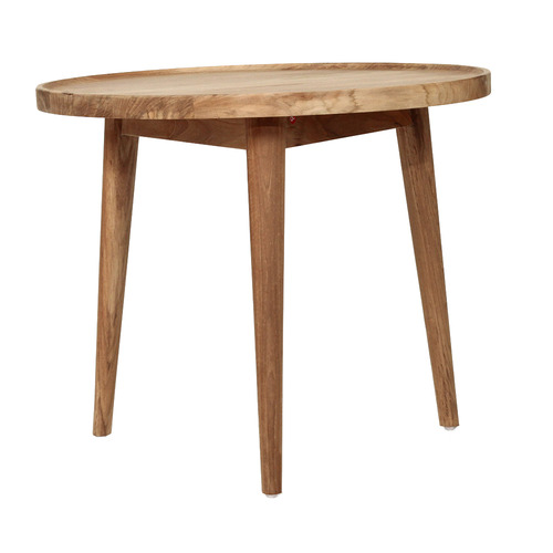 Burleigh Teak Wood Side Table Temple & ster