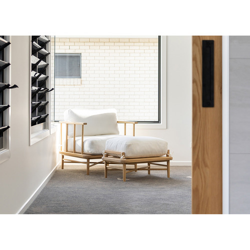 White & Natural Ocea Armchair
