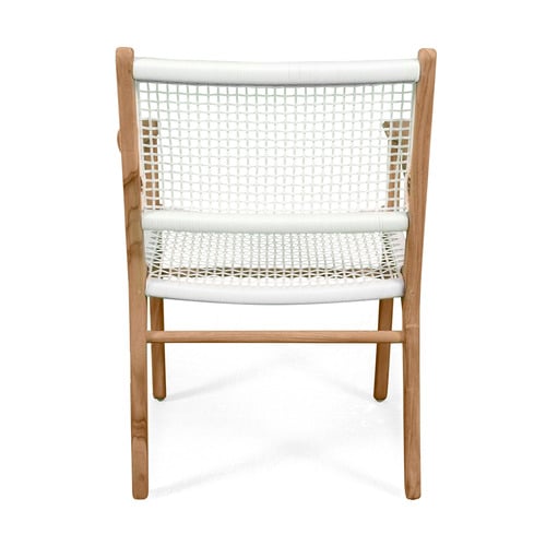 Zen Teak Wood Dining Armchair