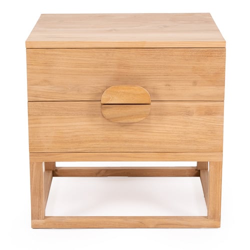 Eden Teak Wood Bedside Table