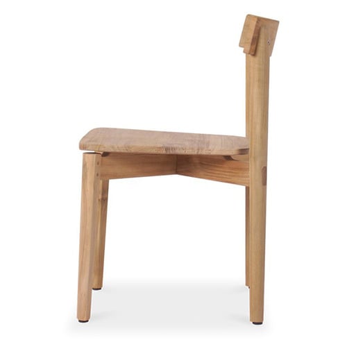 Jude Teak Wood Dining Chair Temple & ster