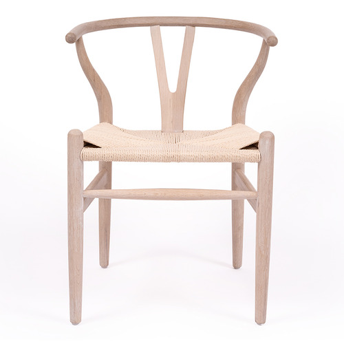 Natural Cord Hans Wegner Wishbone Replica Dining Chair Temple & ster