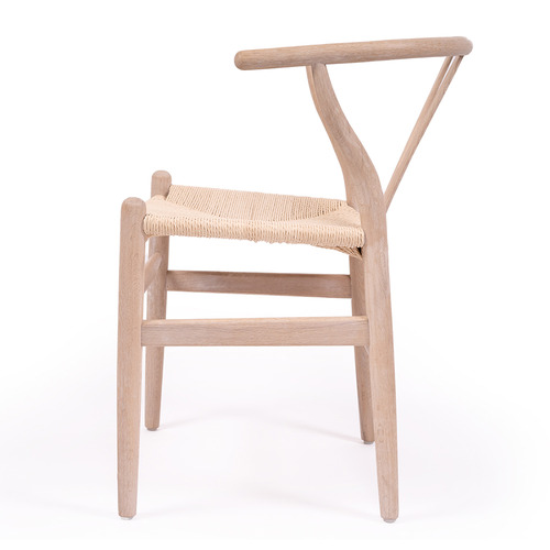 Natural Cord Hans Wegner Wishbone Replica Dining Chair Temple & ster