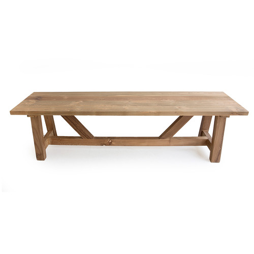 Farmhouse Teak Wood Dining Table Temple & ster