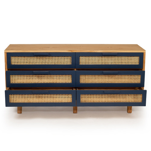 Lauren 6 Drawer Chest | Temple & Webster