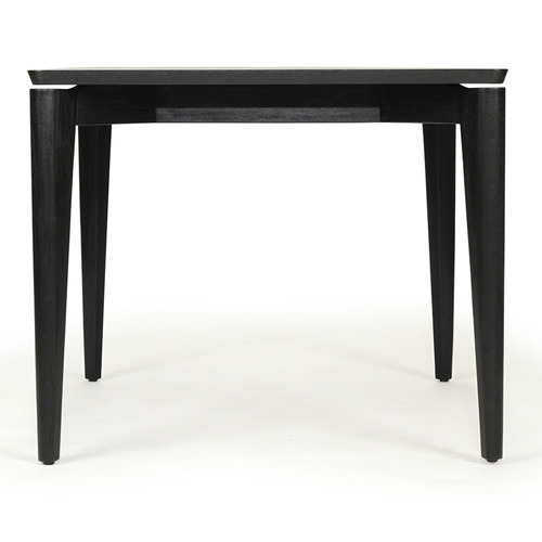 Black Jude Square Dining Table