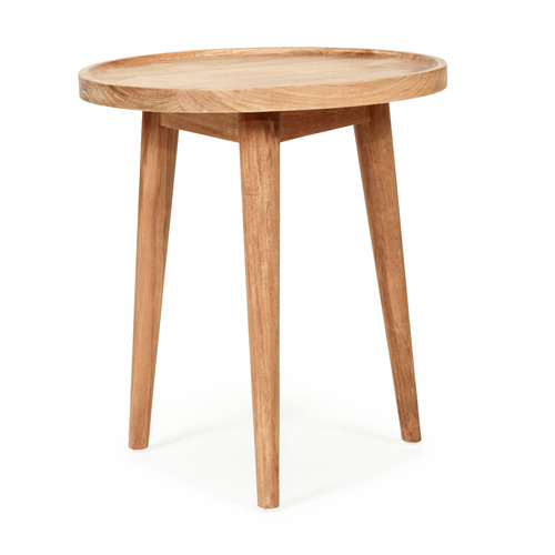 Burleigh Teak Wood Side Table | Temple & Webster