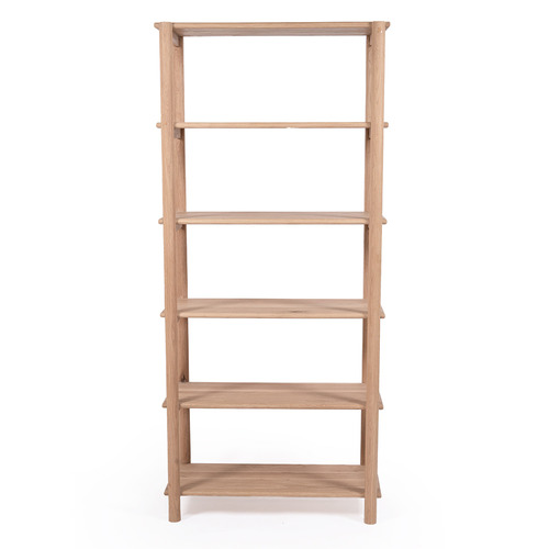 Iluka Oak Wood Shelving Unit Temple & ster