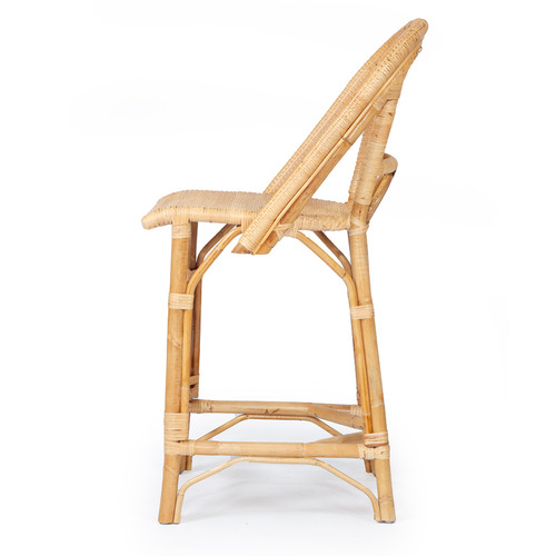 67cm Sorrento Rattan Counter Stool Temple & ster
