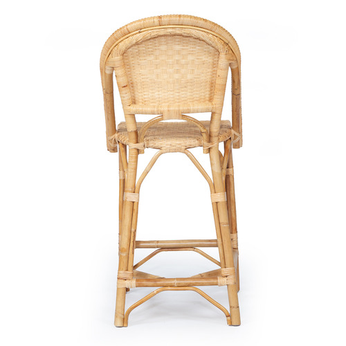 67cm Sorrento Rattan Counter Stool Temple & ster