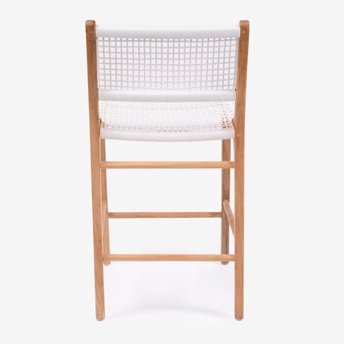 65cm Zen Teak Wood Counter Stool