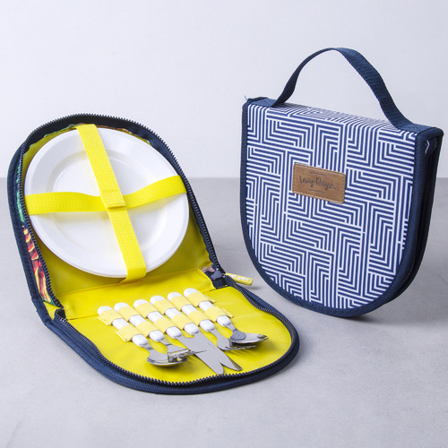 Blue Makena Picnic Wallet