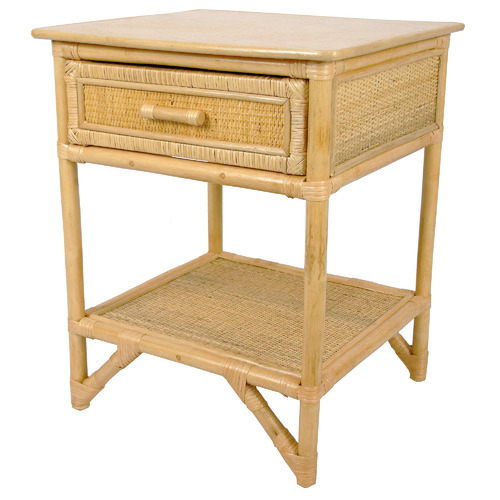 ZZZtime Mattresses Danara Rattan Bedside Table | Temple & Webster