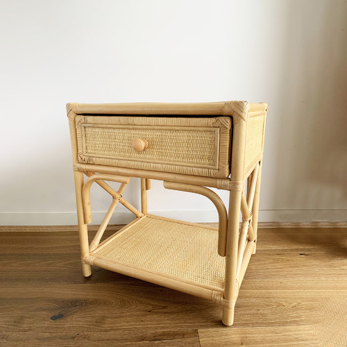 Rapola Rattan Bedside Table