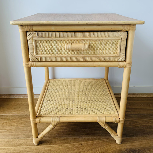 Danara Rattan Bedside Table