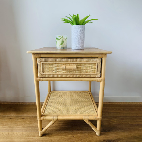 Danara Rattan Bedside Table