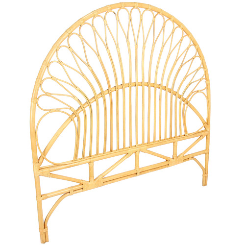Natural Frances Rattan Bedhead