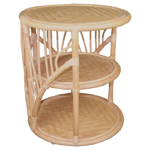 temple and webster rattan side table