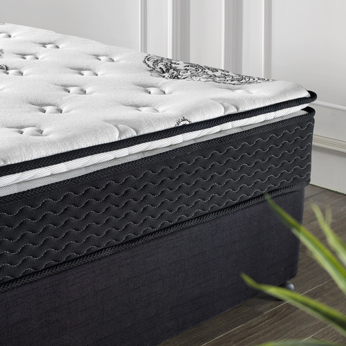 ZZZtime Mattresses Comfort Plush Pillow Top Bonnell Mattress Temple