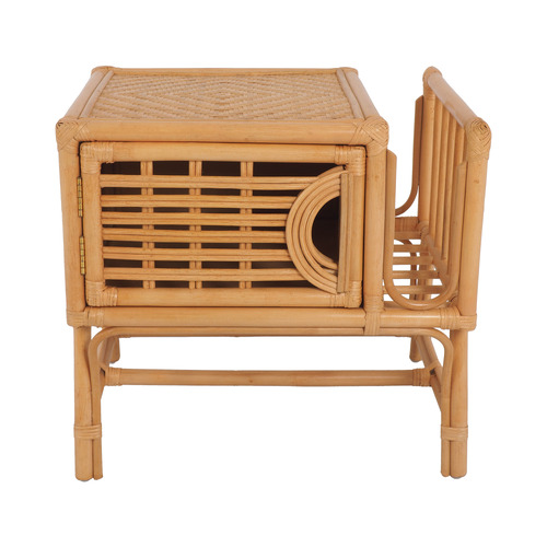 Merlin Rattan Bedside Table