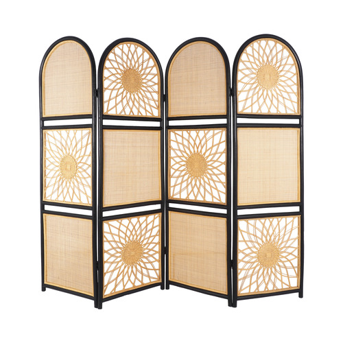 Oliver Rattan & Cane Room Divider