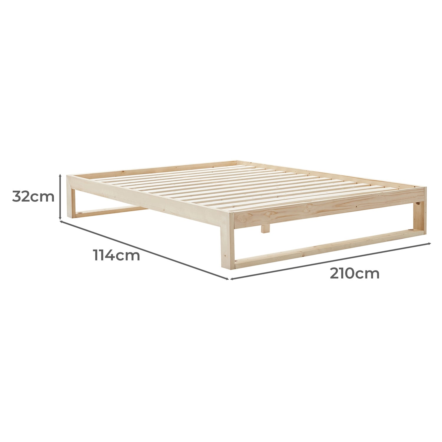 Finlay Wooden Bed Base