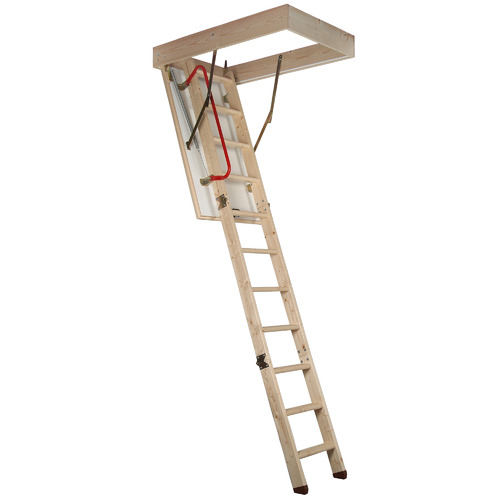 Pine Wood Attic Ladder