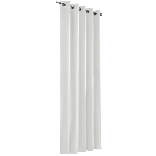 White Alyssa Eyelet Blockout Curtains