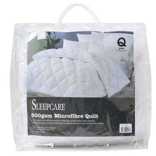 500GSM Denali Microfibre Winter Quilt