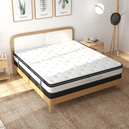Osteopedic Medium Osteopedic Euro Top Pocket Spring Mattress Temple