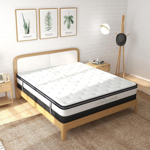 Osteopedic Medium Osteopedic Euro Top Pocket Spring Mattress 