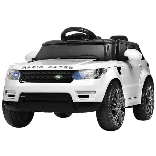 toy car white range rover