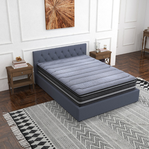 Medium-Firm Lagan Bamboo Charcoal Pillowtop Mattress