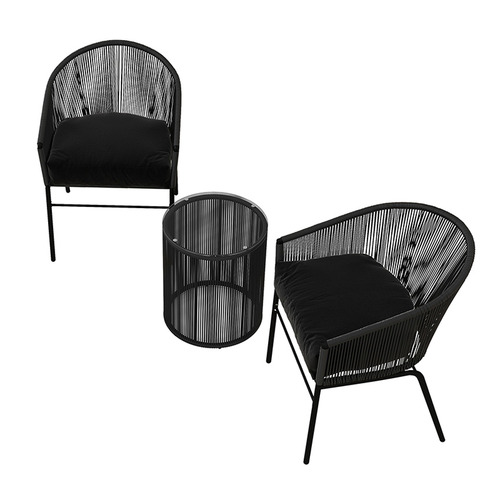 Velarion Outdoor 2 Person Lounge Set