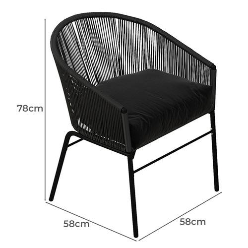 Velarion Outdoor 2 Person Lounge Set