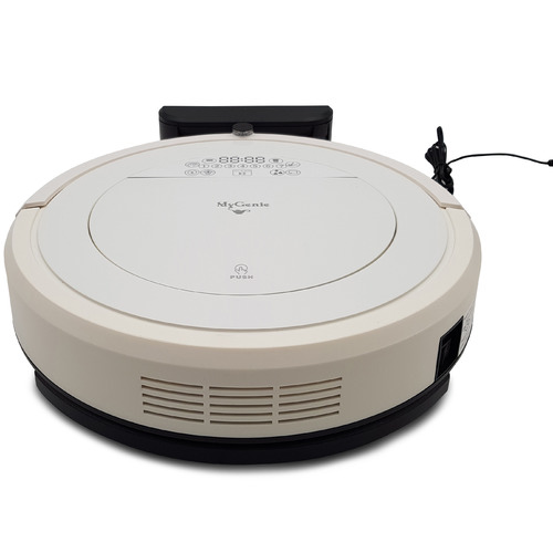 MyGenie White My Genie ZX1000 Robotic Vacuum Cleaner Temple & ster