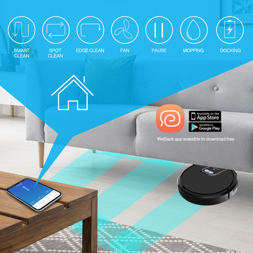 my genie gmax wifi robotic vacuum