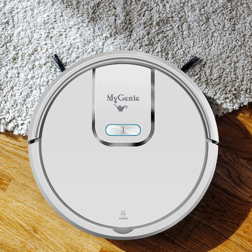 mygenie gmax wi fi robotic vacuum cleaner with mop