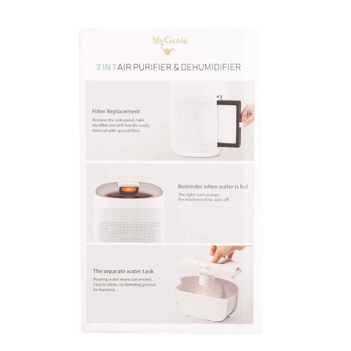 2-in-1 Air Purifier with Dehumidifier
