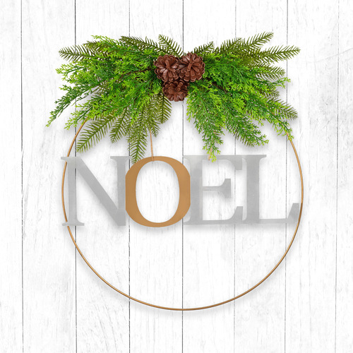 50cm Thomas Noel Christmas Wreath